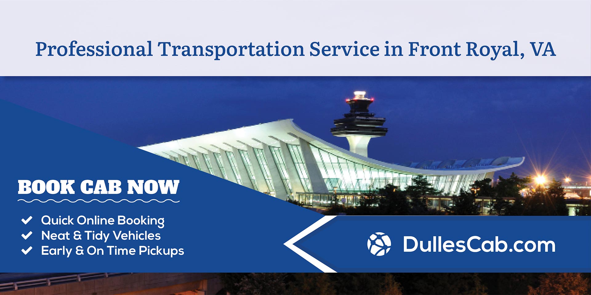 Front Royal Cab Taxi Transportation in Front Royal, VA Dulles Cab